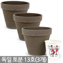 독일토분 바솔트 13호 3개세트 - 표준형 토분 토기분 화분 다육이화분 미니화분 다육화분 인테리어화분 선인장화분 소형화분 식물 다육이, 세인_독일토분 바솔트 13호(3개세트)