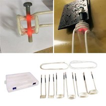 미니 자기 히터 diy 유도 코일 유도 코일 덕터 자기 유도 히터 키트 화염 열 액세서리 8pcs new, 세트