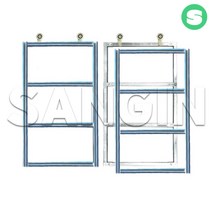 조립식 비닐하우스 문짝(높이2m_폭1.2m) 상인농자재