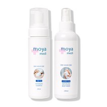 모야메디 워터리스 샴푸 200ml+바디워시200ml 세트, 1개
