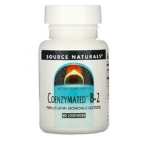 Source Naturals 코엔자임 B 2 60 캡슐 리보플라빈 Riboflavin Sorbitol 소비톨 매니톨 mannitol magnesium stearate