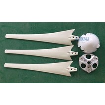 소형발전기 비상발전기 제네레이터 수평 풍력 터빈 용 블레이드 100w 발전기 액세서리 DIY, 01 package 1_04 750mm