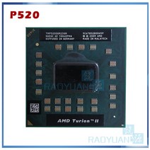 CPU amd turion ii 듀얼 코어 모바일 x2 p520 2.3ghz 노트북, 없음