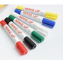 BKPlayColor Make up 페이스페인팅 펜타입 일반 낱색, 옐로우