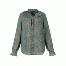 숲 SOUP 칼라넥 리본 블라우스_K SX9LSM5