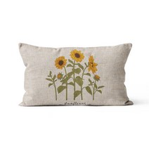 해바라기 선플라워 쿠션 거실 쇼파 인테리어 쿠션커버 30x50, 30x50CM, sunflower 8
