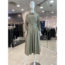 [보브] 셔츠카라 벨티드 롱 원피스 7122337503 뉴코아일산