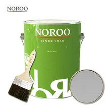 노루페인트 슈퍼에나멜 플러스 유성 에나멜 페인트 1L 기존색상, 유광밝은회색, 1개