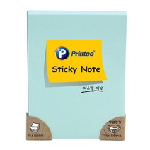 스티키 떡메모지 떡메 메모잇 파랑 세로 100매 76x102
