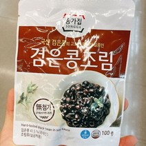 종가집 검은콩조림 100g, 아이스팩 포장