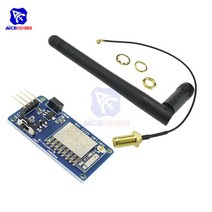Diymore ESP8266 ESP-07 WIFI 직렬 송수신기 무선 모듈 8N1 TTL UART 포트 컨트롤러 Arduino 용 2.4GHz IPEX 안테나, 04 ESP8266 Antenna