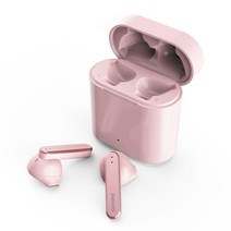 필립스 트루 와이어리스 통화 소음 저감 스마트 터치 무선 퀄컴 칩 블루투스 5.2 이어폰, 핑크, TAT3235PK/93