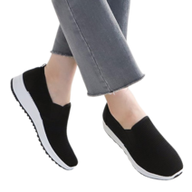 보니테 4cm 스판 매쉬 여성슬립온 스니커즈 단화 운동화 기벼운신발 슈즈 ka-6838