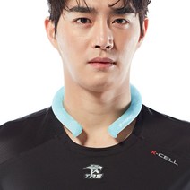 [남성용] 등골오싹 쿨링 아이스 넥클레이스 넥밴드 쿨스카프 얼음목걸이 골프 파크골프 싸이클 조깅 등산 캠핑 야외활동 공사현장 축구 헬스 탁구 배드민턴 테니스 300, 스카이_L(남성용)