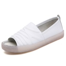 TTiiHot 여성용 보트 슈즈 샌들 플랫 컴포트 슈즈 2cm