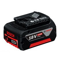 보쉬충전임팩렌치GDX18V-210c배터리5.0Ah/보쉬충전임팩렌치GDX18V-210c용배터리5.0Ah, 1개