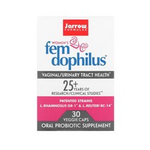 자로우 포뮬러스 Jarrow Formulas 우먼즈 여성 펨 도피러스 Fem Dophilus 5billian 50억 CFU 30정 베지캡슐 유산균 자로우 포뮬러스 여성 우먼즈 유산균 펨 도피러스 50억 CFU 30정 베지캡슐, 1개