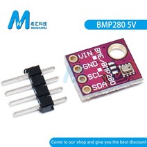 온도센서 MING DONG SENG BME280 BMP280 5V 온도 기압 센서 모듈 디지털 단일 바늘 4 핀 포함, 1개