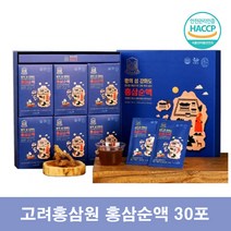 홍삼달임액 청소년 수험생 홍삼 순액 액기스 홍삼즙 강화도 홍삼 파우치 진액 홍삼진 홍상 30포, 1개