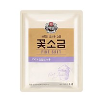백설 꽃소금, 1개, 3kg