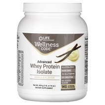 Life Extension 라이프익스텐션 Wellness Code 분리유청단백 바닐라 454g(1lb)