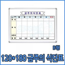 k88E할인3Ys642a 구내식당 영양알림 보드판 급식실 식단표_B형 120x180 건강식단표 학교급식 단체급식식단표 일주일식단 주간계획표