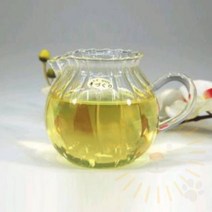 단디 원형 골 유리숙우 240ML 내열유리차주전자