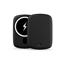로랜텍 맥세이프 갤럭시 아이폰 고속 무선충전 보조배터리, 블랙, 5000mAh