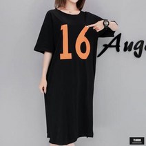 가바바 여성 빅사이즈 원피스 뒷태 반전 반팔 롱원피스 G48619