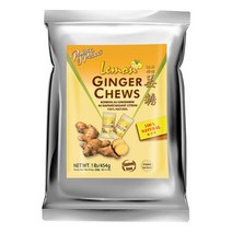 프린스 오브 피스 진저 츄 위드 레몬 캔디 1lb(454g) Prince of Peace Ginger Chews With Lemon Candy, 1lb(454g)/1pack/상품참조
