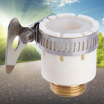 원형커넥터 수도꼭지 호스 연결 원형 커넥터 호수연결 호스고정 2P, ◐본제품★⊙