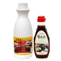 신주쿠샤브샤브육수 대용량 1kg 1개 + 오리지널 킹소스265ml 1개