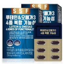 순수식품 루테인 오메가3 2박스(60정) 2개월분, 30캡슐, 2개