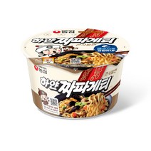 하얀 짜파게티 큰사발 108g, 16개