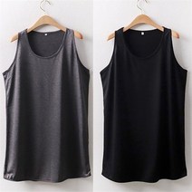 [SidMarket] 레이어드 U넥 민소매 롱나시 58R97 빅사이즈여성
