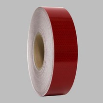 벌집무늬 반사 테이프 50mm x 50M 적색 교통안전표지