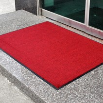 매직크린 해피론 현관매트 레드 60X90cm 눈올때까는매트 미끄럼방지깔판 발판 계단 깔판 미끄럼방지 쿠션 업소용 발매트 겨울 여름 눈 비올 때 아파트 상가 출입구 영업용 코일 건물 로비 복도 체육관 수영장 골프장, 상세페이지 참조