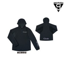 가마가츠 윈드브레이크 집업셔츠 낚시셔츠GM-3632블랙, M-605761