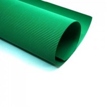 [대도지물] 특수지(골판지)2절 5p, 녹색