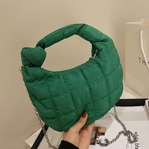 글램디브 패딩 체인 숄더 크로스백 워나스 A2151