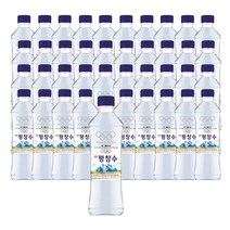 강원평창수 강원 평창수 생수 (유/무라벨 랜덤발송), 500ml, 40개