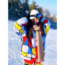 스키복매장 팀복 스키레이싱슈트 스키복 여자 시니어 스노보드 2세트 아웃도어 방풍 방수