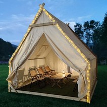 방갈로 조립식 텐트 주택 야외 삼각 바베큐장 몽골텐트 대형텐트 이동식 게르 하우스, [삼각형]2.5X2.5문2.5깊이2.5