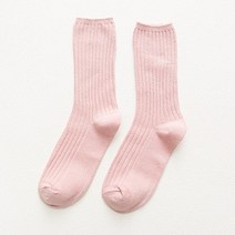 형광양말 패션 네온 컬러 비비드 양말 1+1 색상 레트로 여성 레이디 코튼 느슨한 겨울