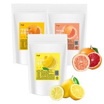 아임요 동결 건조과일 자몽/오렌지/레몬x3봉 택1, 04.아임요 동결 건조과일 레몬+자몽+오렌지(총80g)x1세트