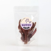 마이펫까까 애견 육포 수제간식, 1개, 오리안심 육포 40g