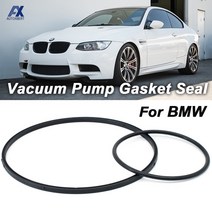 진공 펌프 에어컨 설치 모터 정비 전기펌프 2X 고무 브레이크 진공 펌프 씰 가스켓 키트 BMW V8 E46 E65 E6, 한개옵션0
