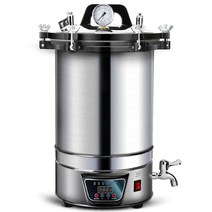 압력증기 살균기 스틸 실험실 고압 멸균소독 배압, 10L 두께의 알루미늄 합금스테인리스 스틸