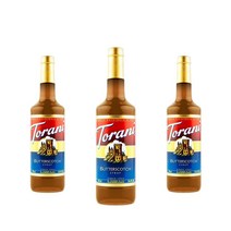 Torani Butterscotch Syrup 토라니 버터스카치 시럽 750ml 1팩, 3팩