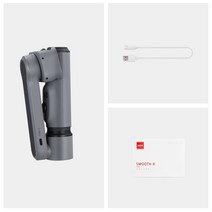 스마트폰 블루투 짐벌 안정기쎌카봉 zhiyun smooth x gimbal palo selfie 스틱 전화 monopod handheld for, 회색, 기준